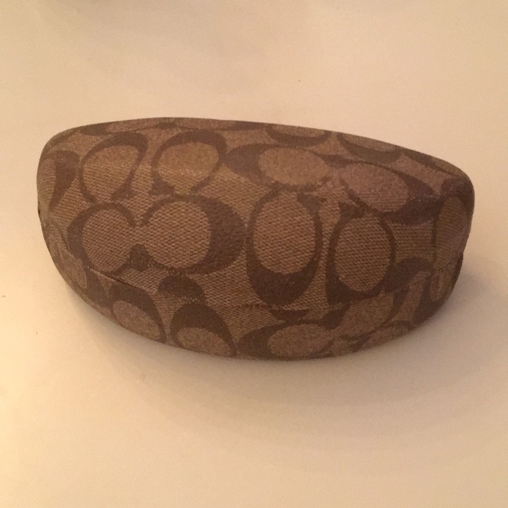 Coach glasses case